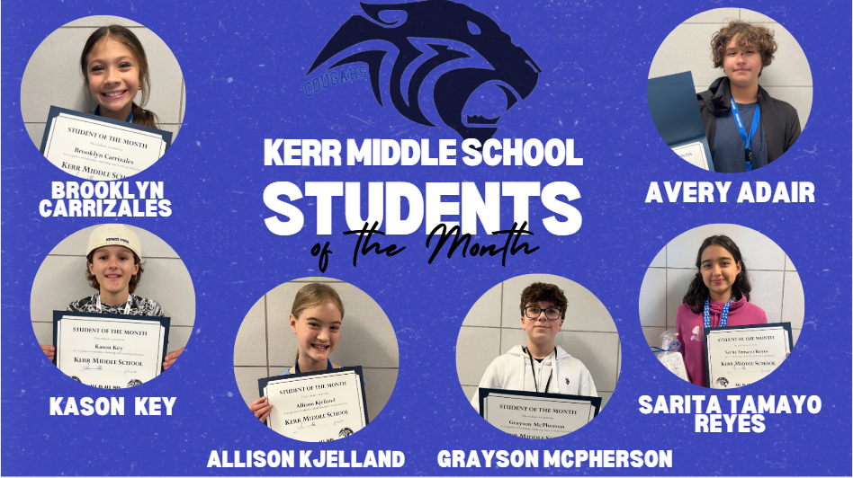  November Students of the Month 